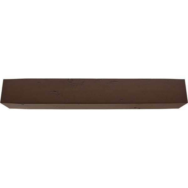 Ekena Millwork MANUKP06X08X84ZH 6x22H x 8x22D x 84x22W Knotty Pine Faux Wood Fireplace Mantel, Premium Hickory