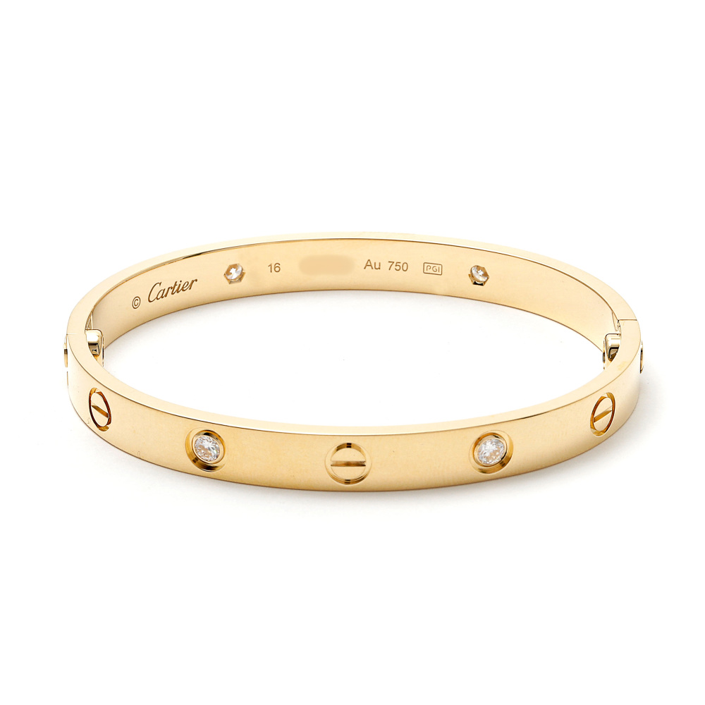 Cartier Love Bracelet 18K Yellow Gold Diamond B6035900