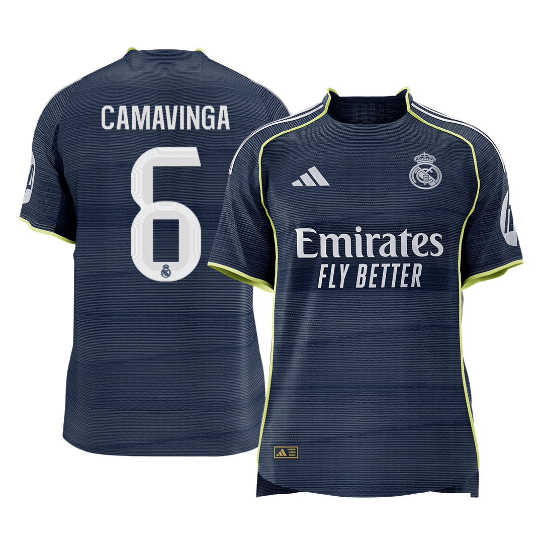 CAMAVINGA #6 Real Madrid Away Player Version Jersey 2025/26