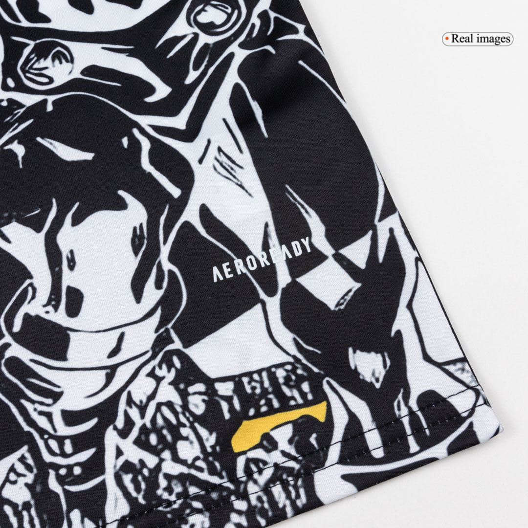 Real Madrid X Marvel Jersey 2025/26 Black&White