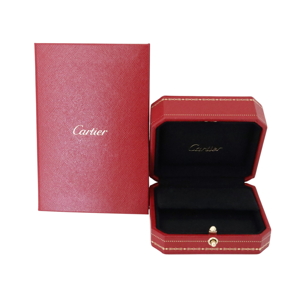Cartier Trinity Classic Model Earrings Tri-Gold B80083231
