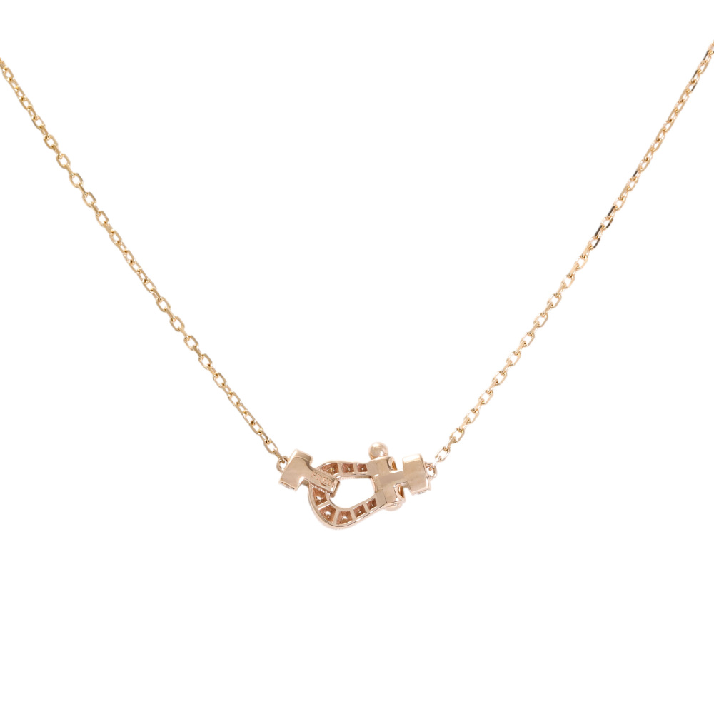 FRED Force 10 Necklace 18K Rose Gold Diamond 7B0189