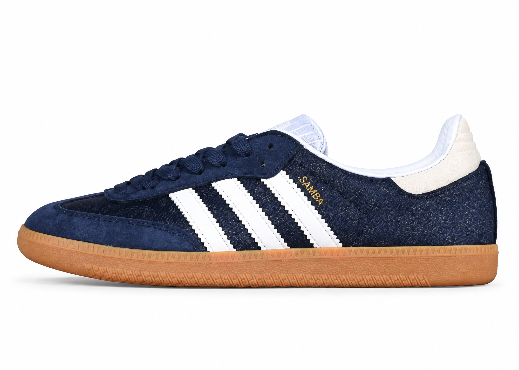 Adidas Samba Og Casual Sneakers Navy Blue/White KZ7551