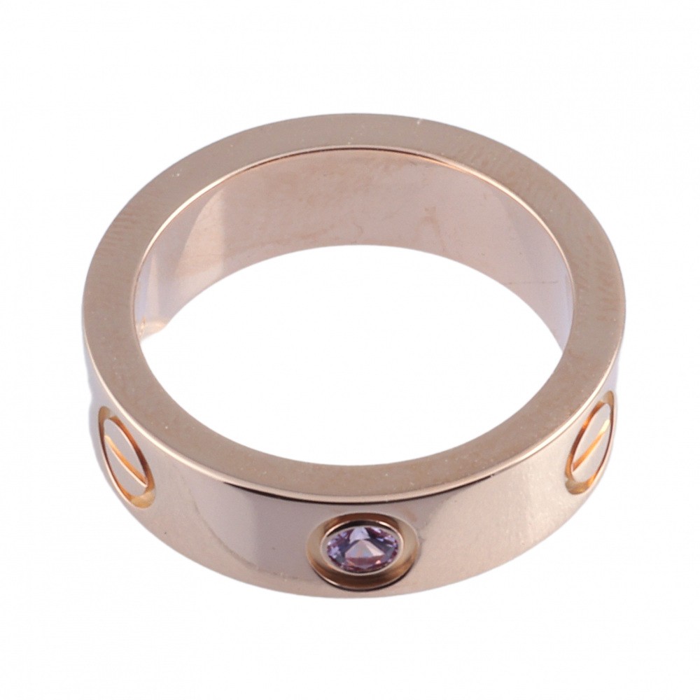 Cartier Love Ring 18K Rose Gold B4064400