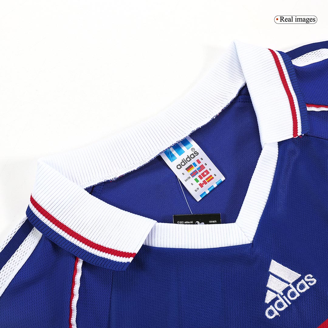 Retro Soccer Jersey HENRY #12 France Home 1998