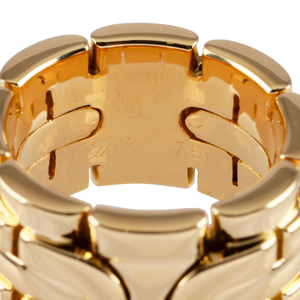 Cartier Panthère Art Deco Ring 18K Yellow Gold