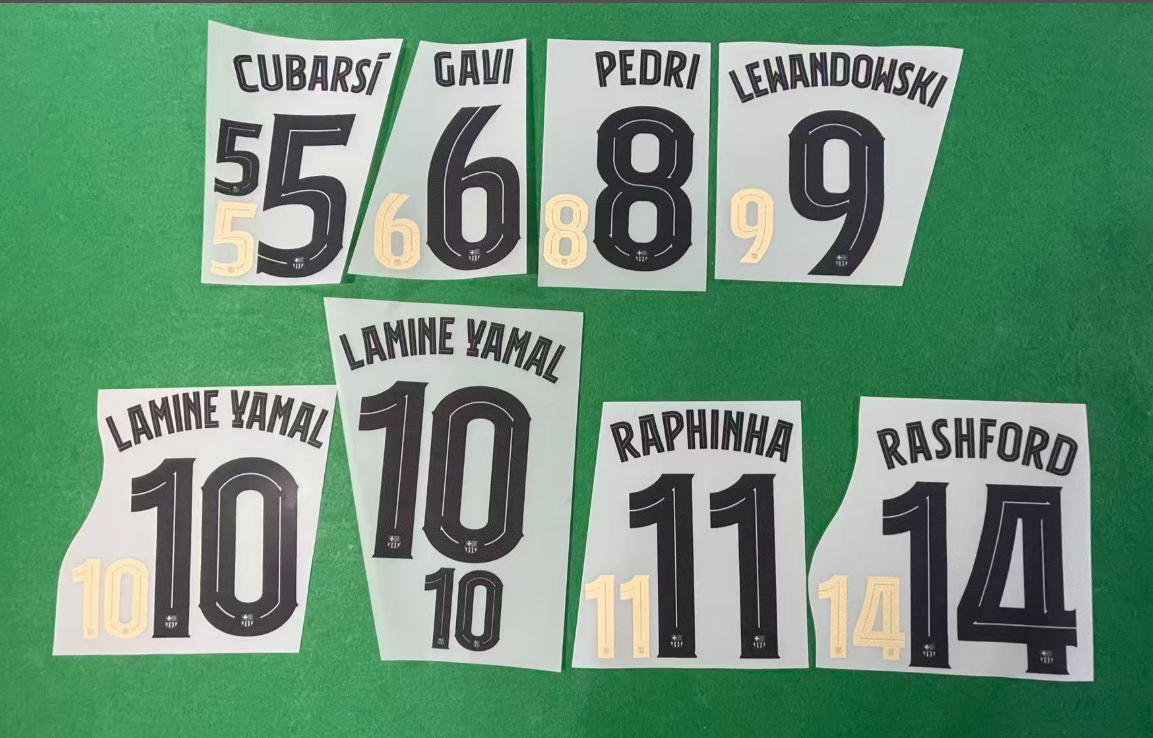 Barcelona 25-26 Home/Away Name Set 3