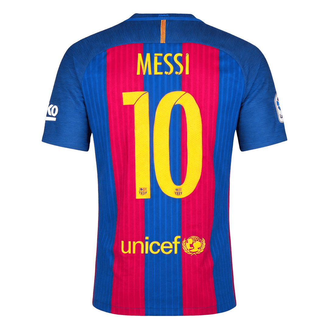 Retro Soccer Jersey MESSI #10 Barcelona Home 2016/17