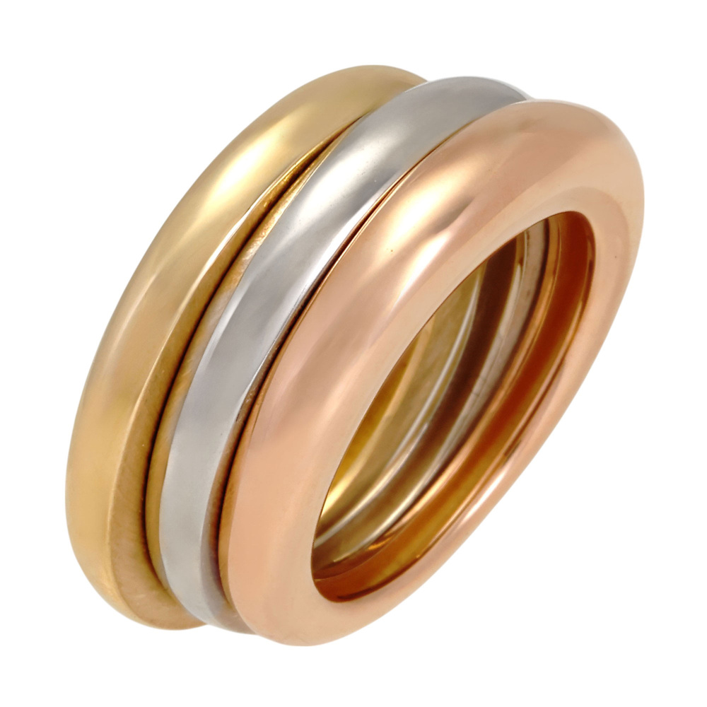 Cartier Mobilis Ring Tri-Gold