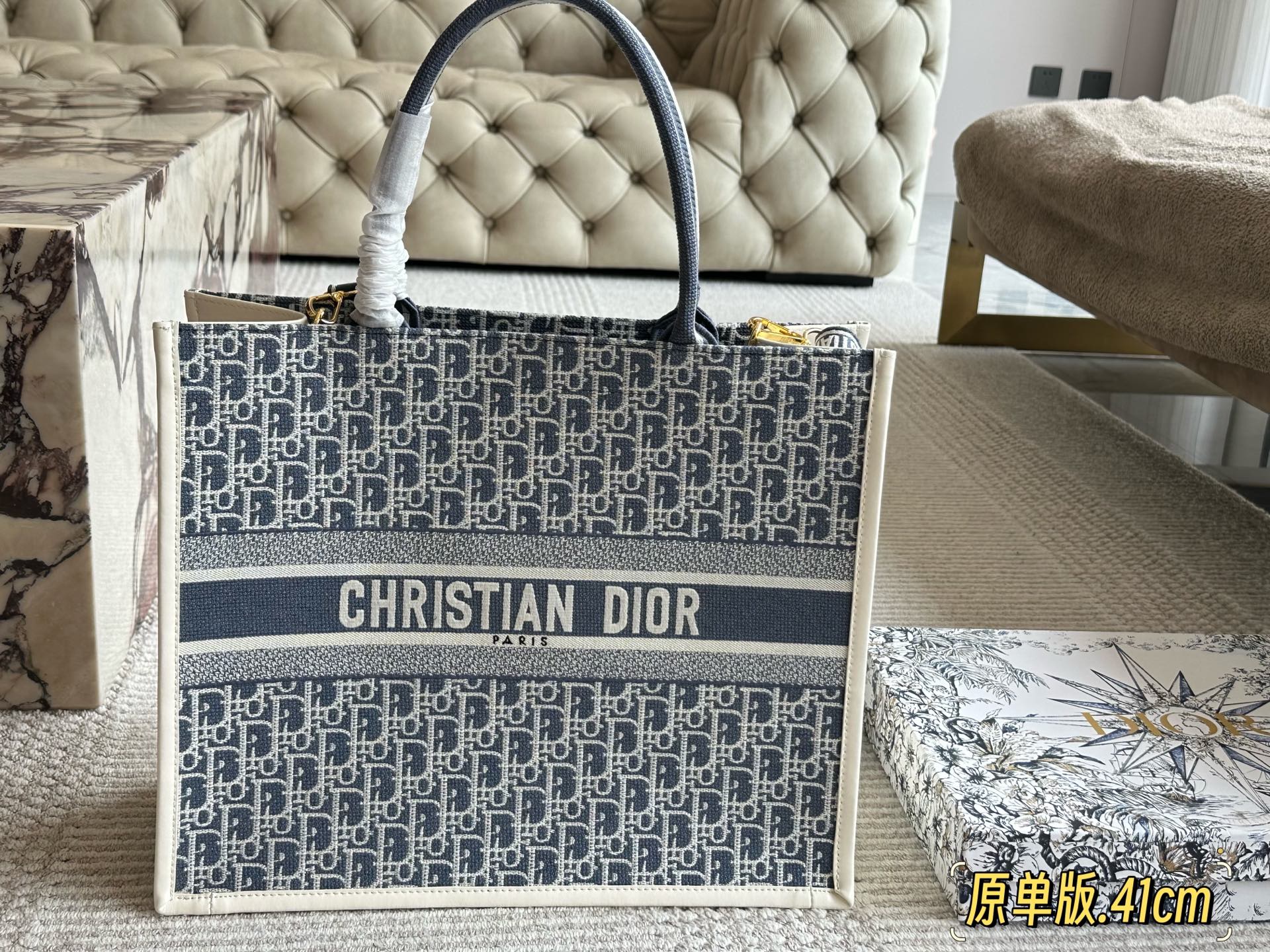 Dior Tote Shopping Bag - cnluxepick