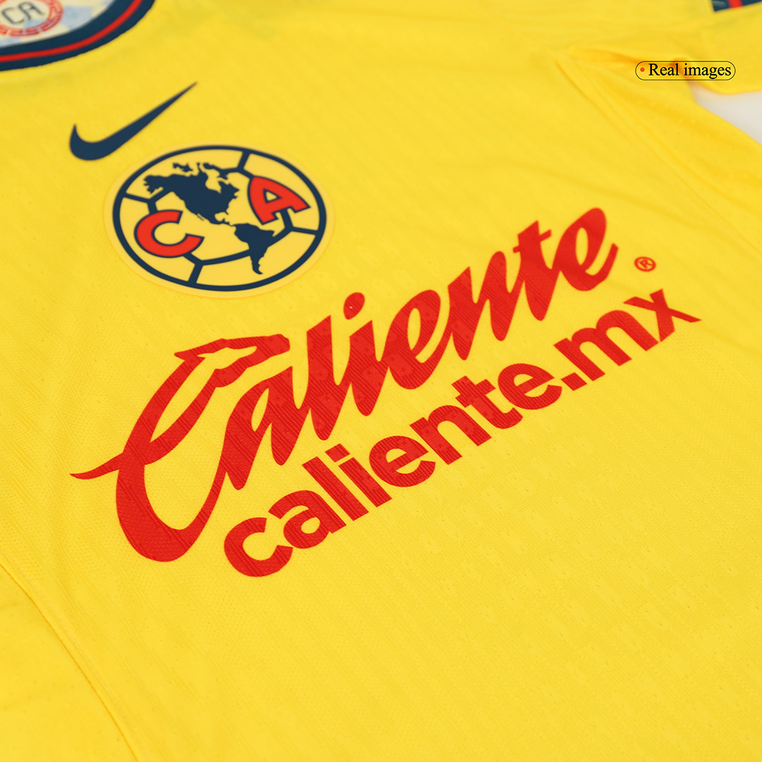 Club America Home Authentic Soccer Jersey