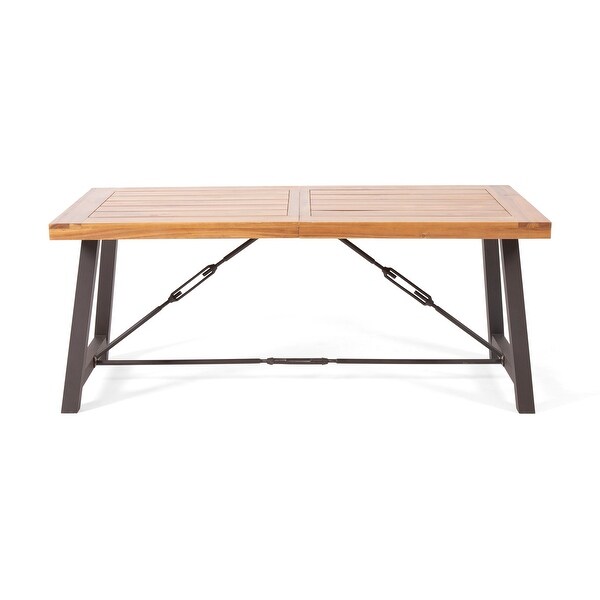 Catriona Modern Industrial Dining Table by Christopher Knight Home