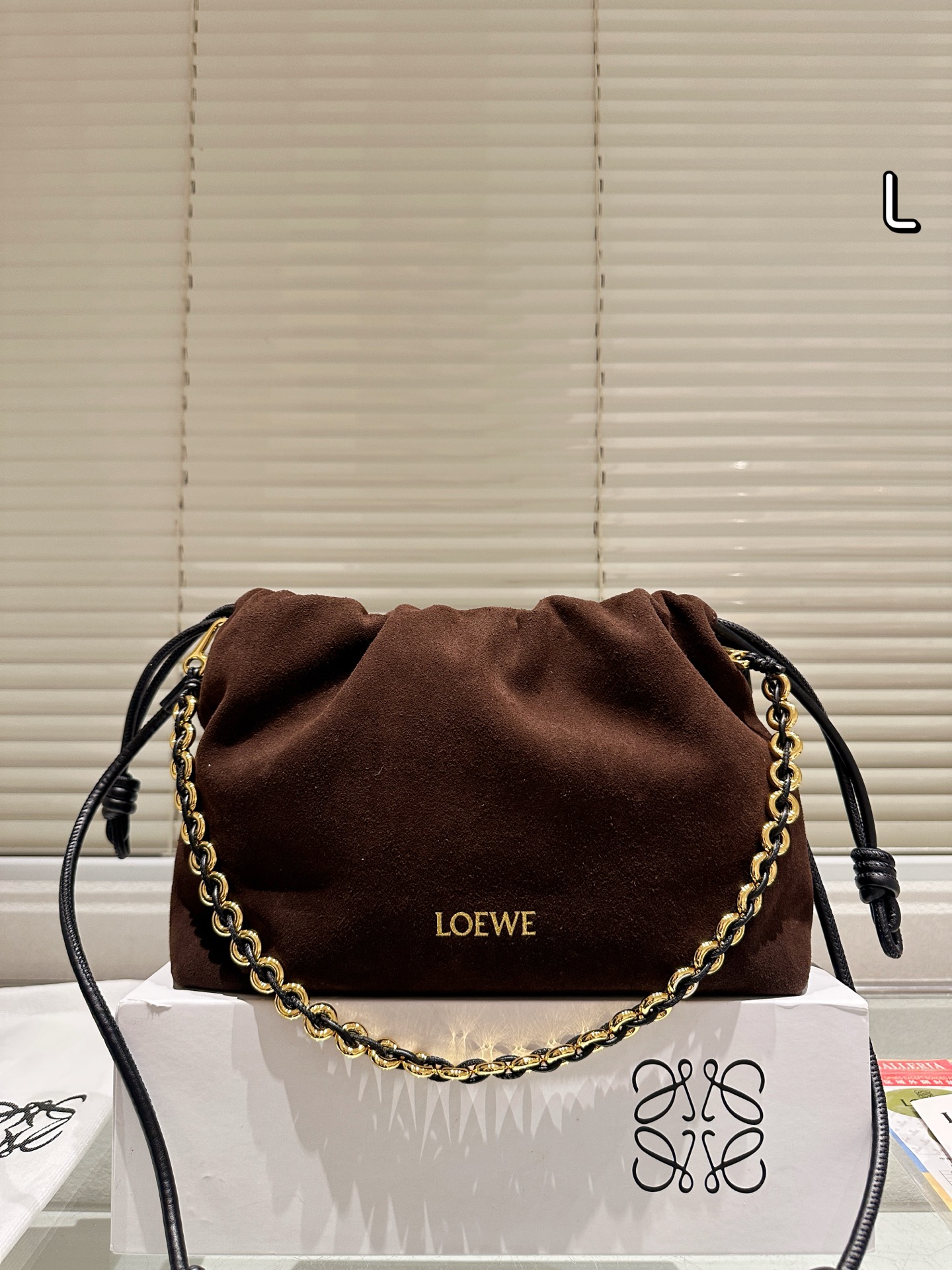Loewe Suede Cloud Underarm Lucky Bag - cnluxepick