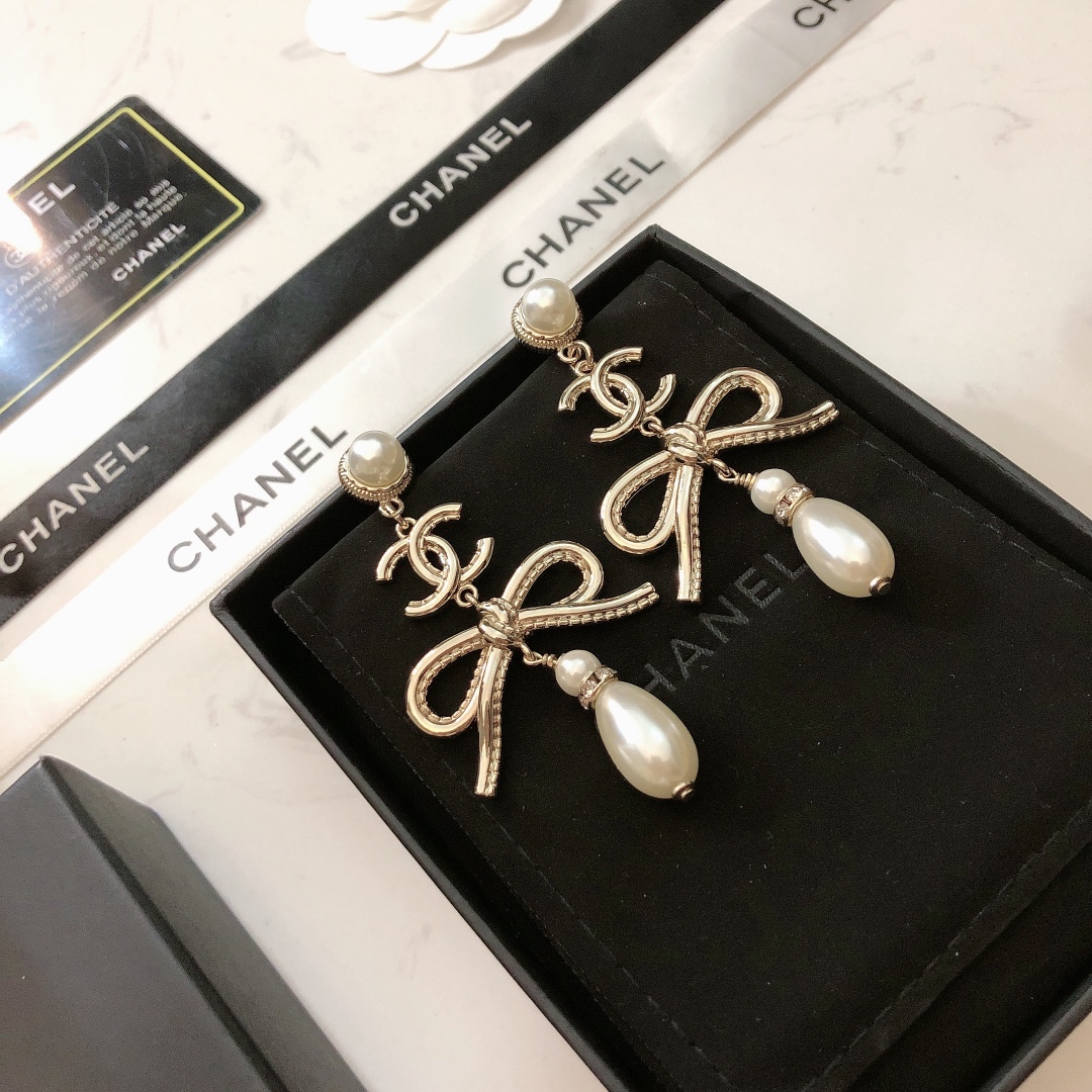 Chanel Ear studs  earrings High original - cnluxepick