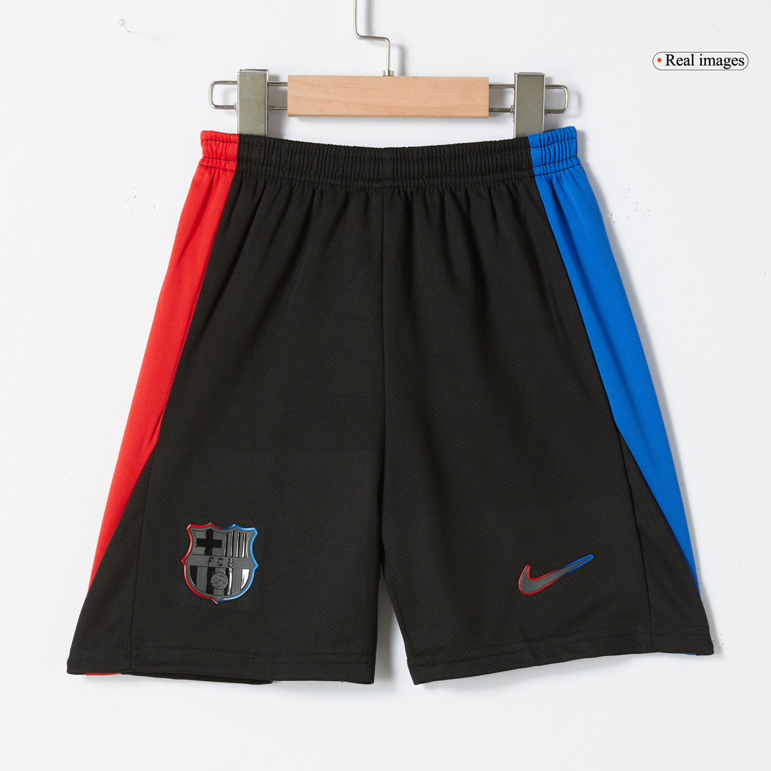 Barcelona Away Kids Soccer Jerseys Kit