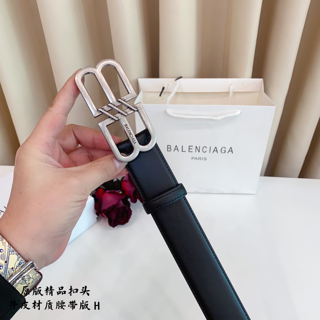 Balenciaga men's belt is simple and elegant - cnluxepick