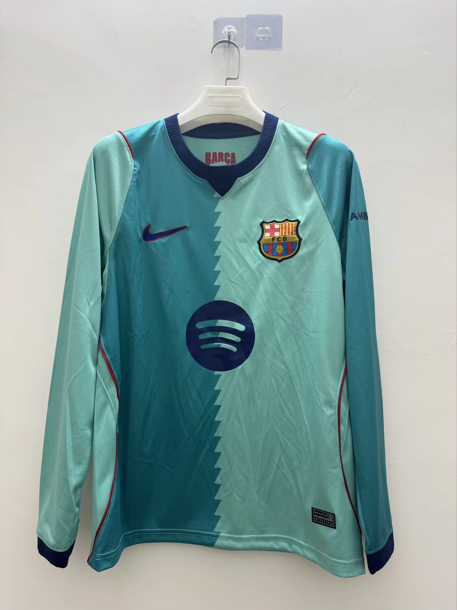 Barcelona Third Men Long Sleeve Jersey 26/27