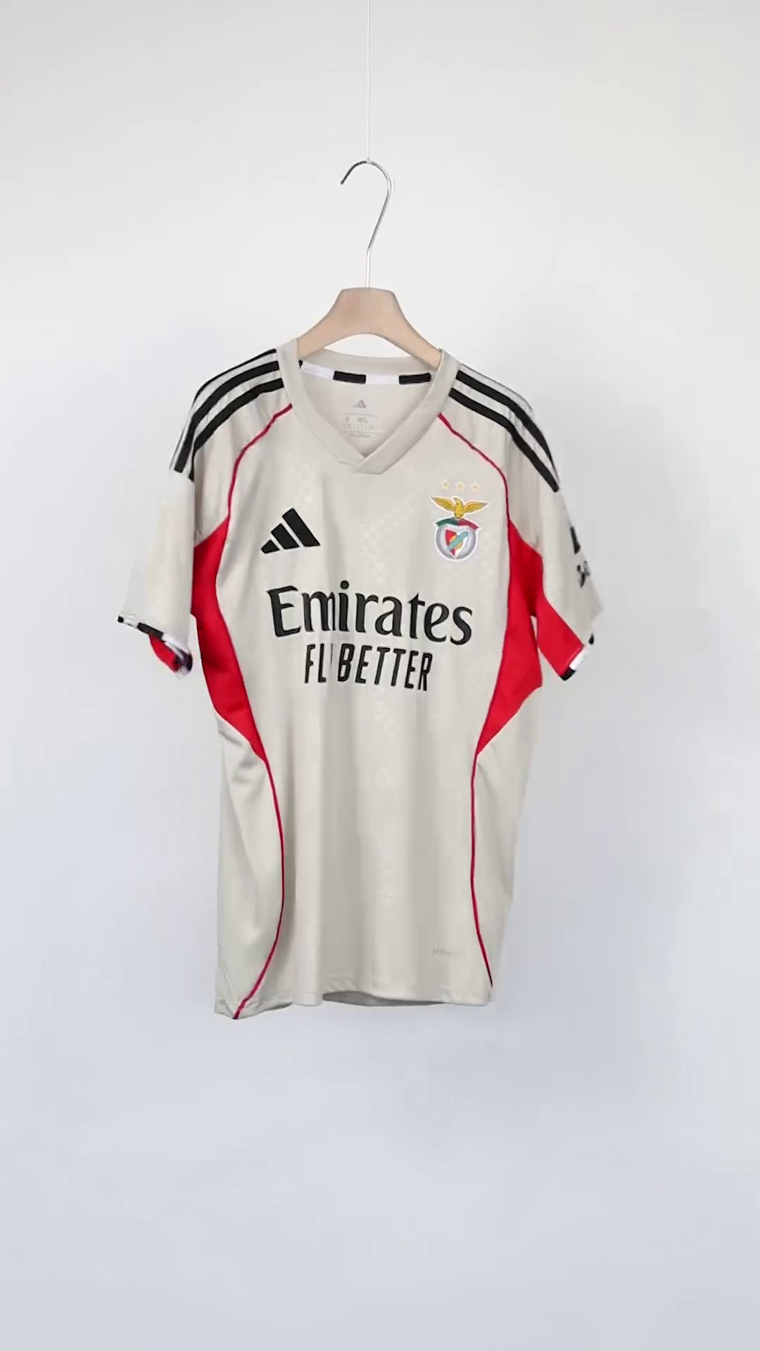 Benfica Away Soccer Jersey 2025/26