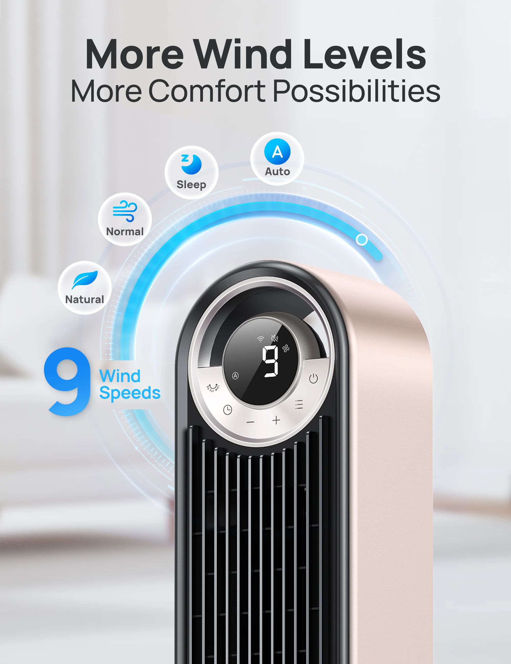 Smart Tower Fan Cruiser Pro T2S 26ft/s