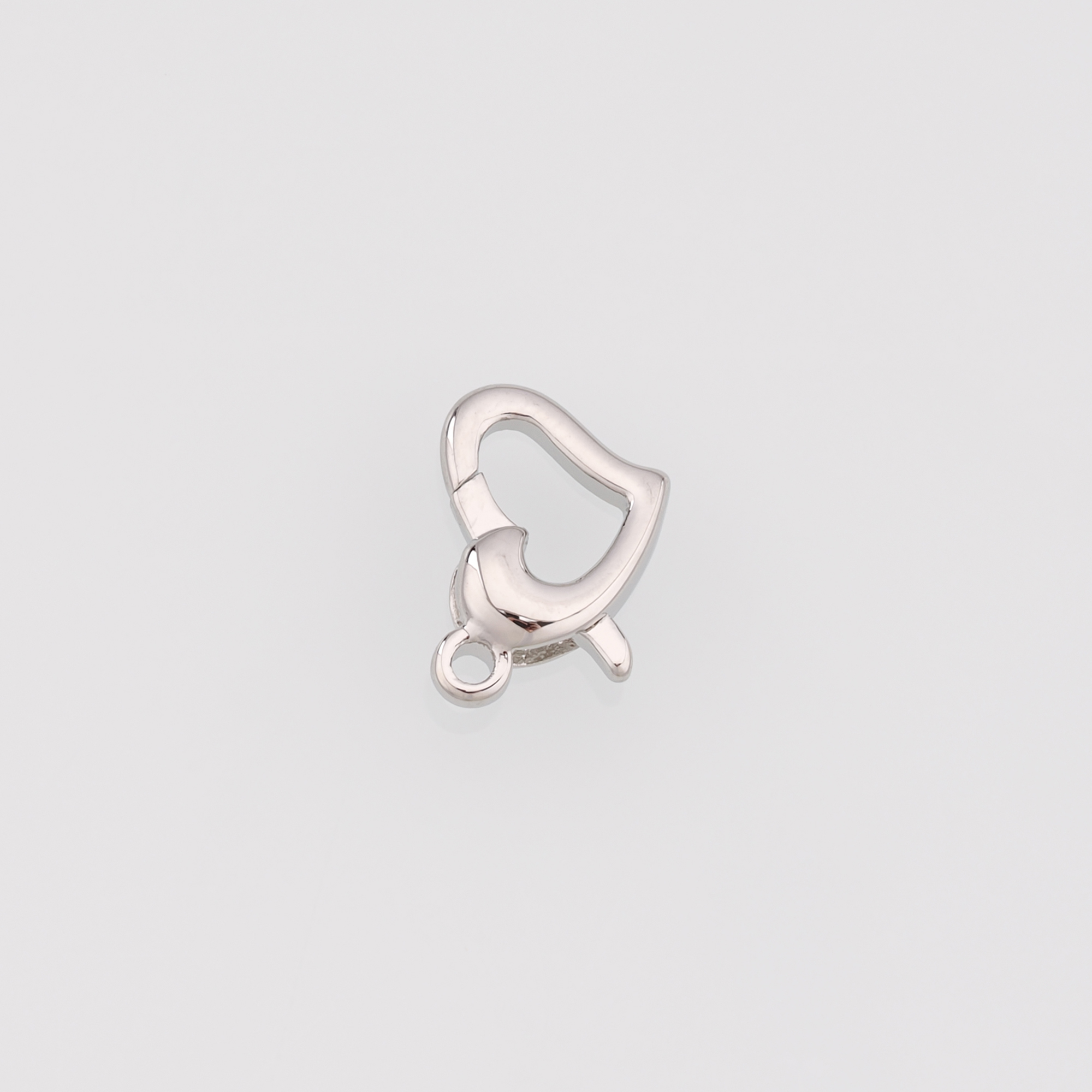 18K Gold Filled Heart Lobster Claw Clasp,Lobster Clasp Lock,Spring Buckle for DIY Jewelry Necklace Bracelet