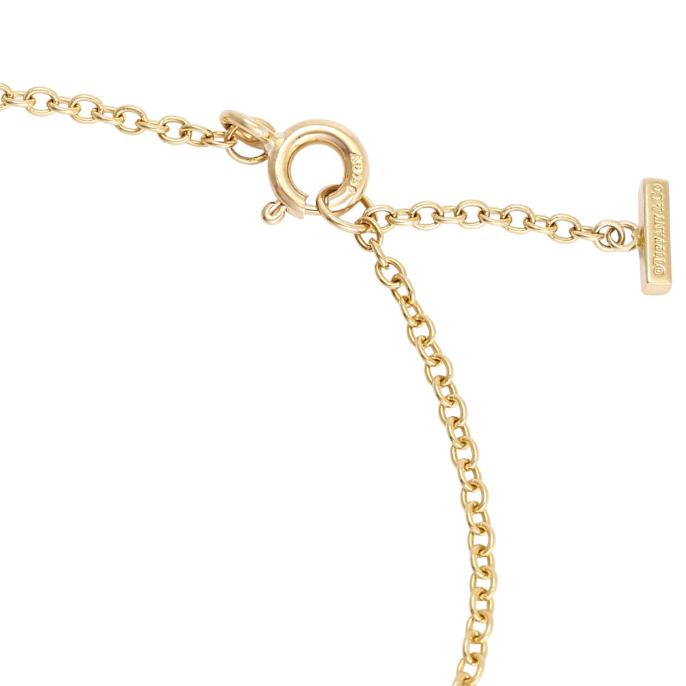 Tiffany & Co. Tiffany T Bracelet 18K Yellow Gold Diamond 62994541
