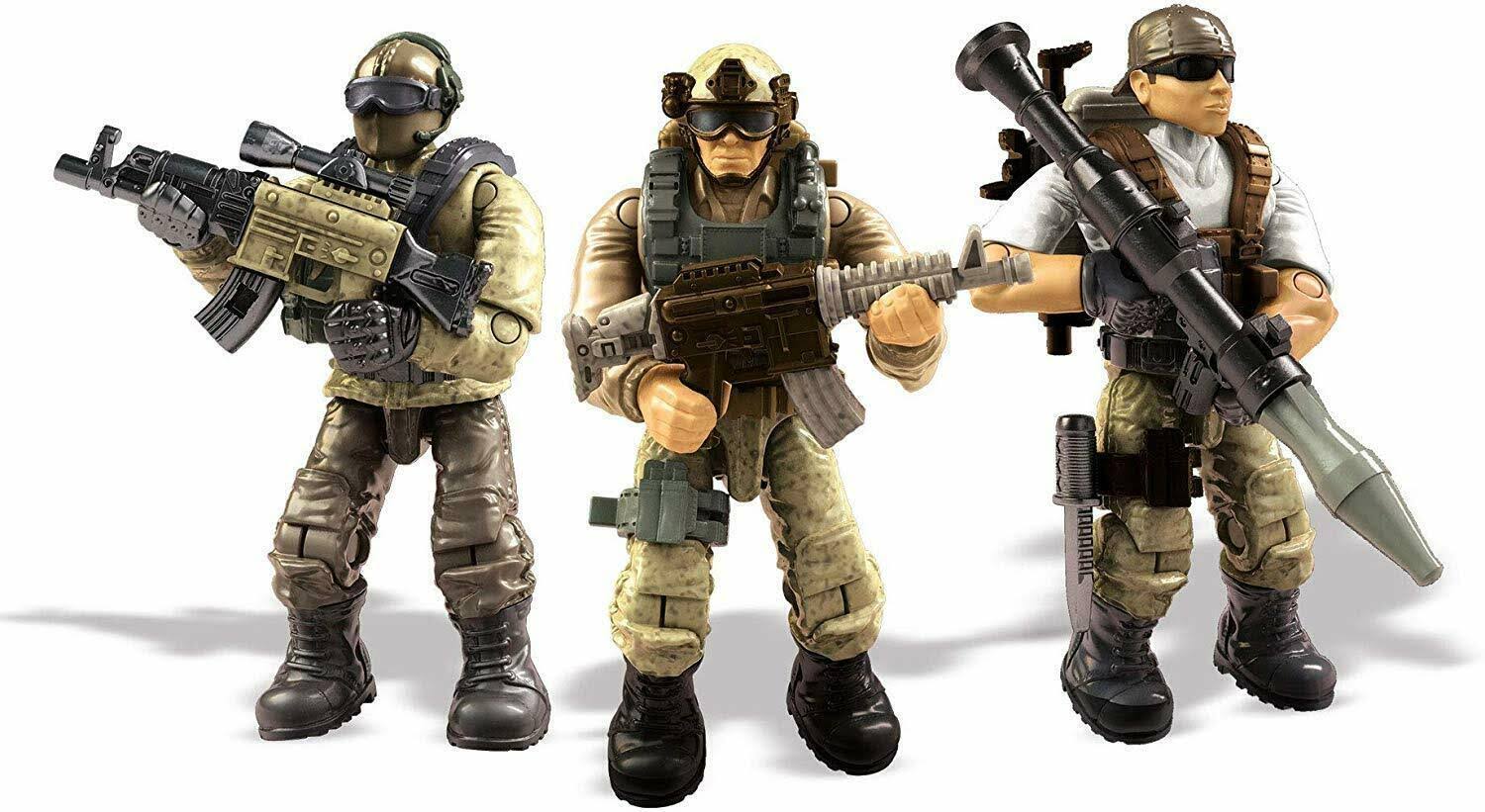 Mega Construx Lnk2 Call of Duty Desert Heavy Tactical Cargo Truck and Soldiers