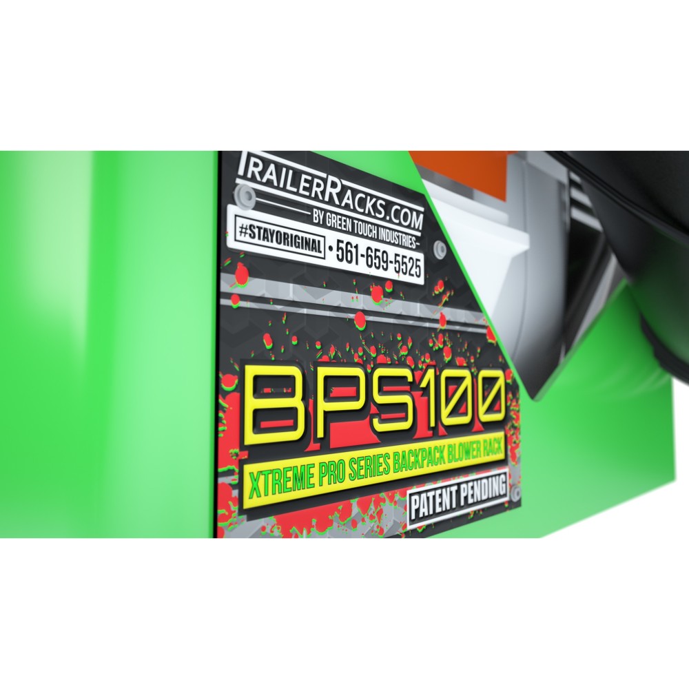 Green Touch Xtreme Pro Series Lockable Backpack Blower Rack