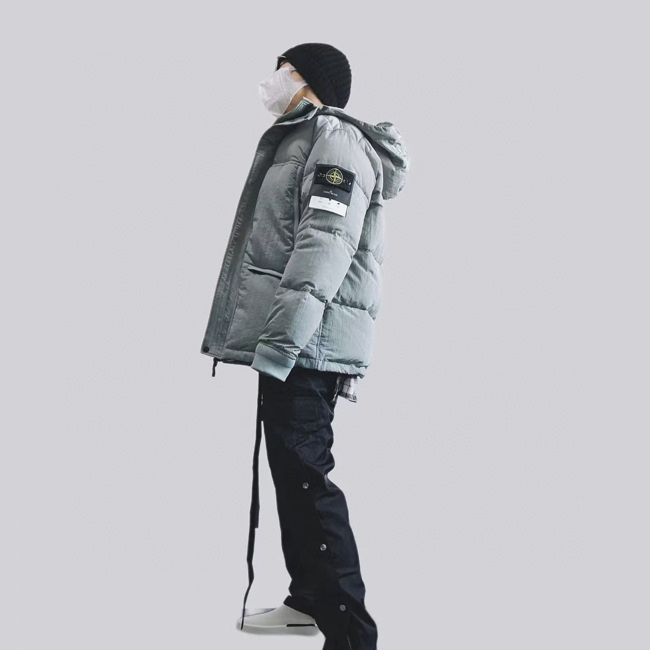 Stone Island 21FW  Nylon Metal Down Jacket Topstoney - cnluxepick