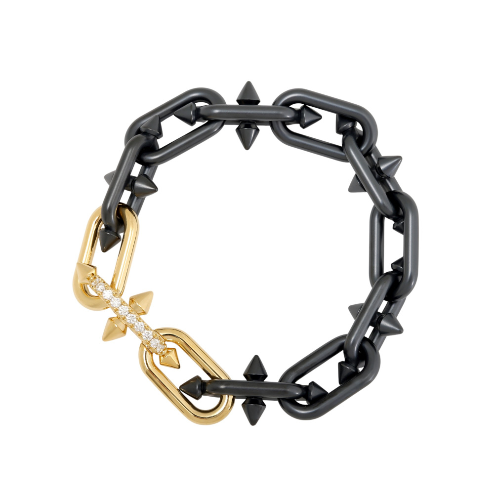 Tiffany & Co. Titan By Pharrell Williams Bracelet 18K Yellow Gold Diamond 73467640