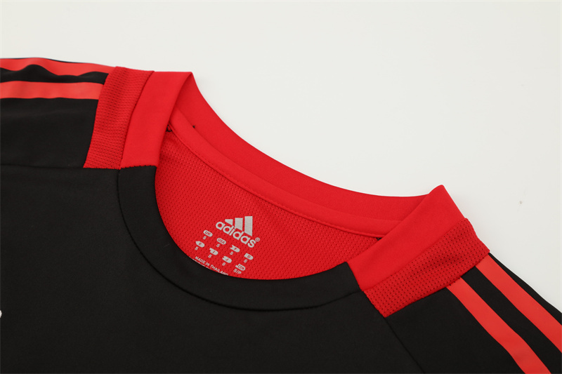 2008/09 AC Milan Retro Short Sleeves Training Jersey - Black 3