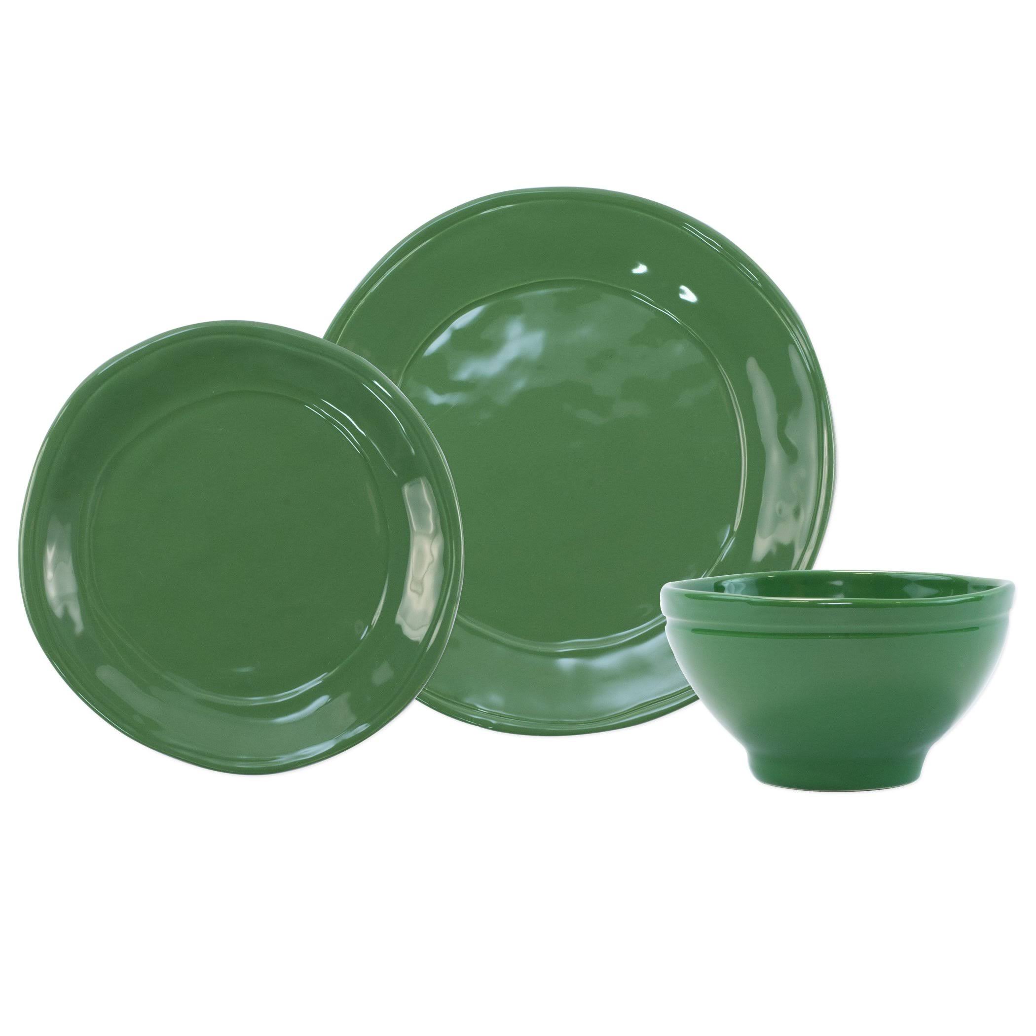 Viva by Vietri Fresh 3-Piece Place Setting - White