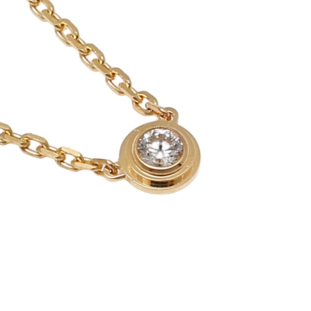 Cartier Damour (diamant Leger) Xs Online Exclusive Necklace 18K Yellow Gold Diamond B7224517