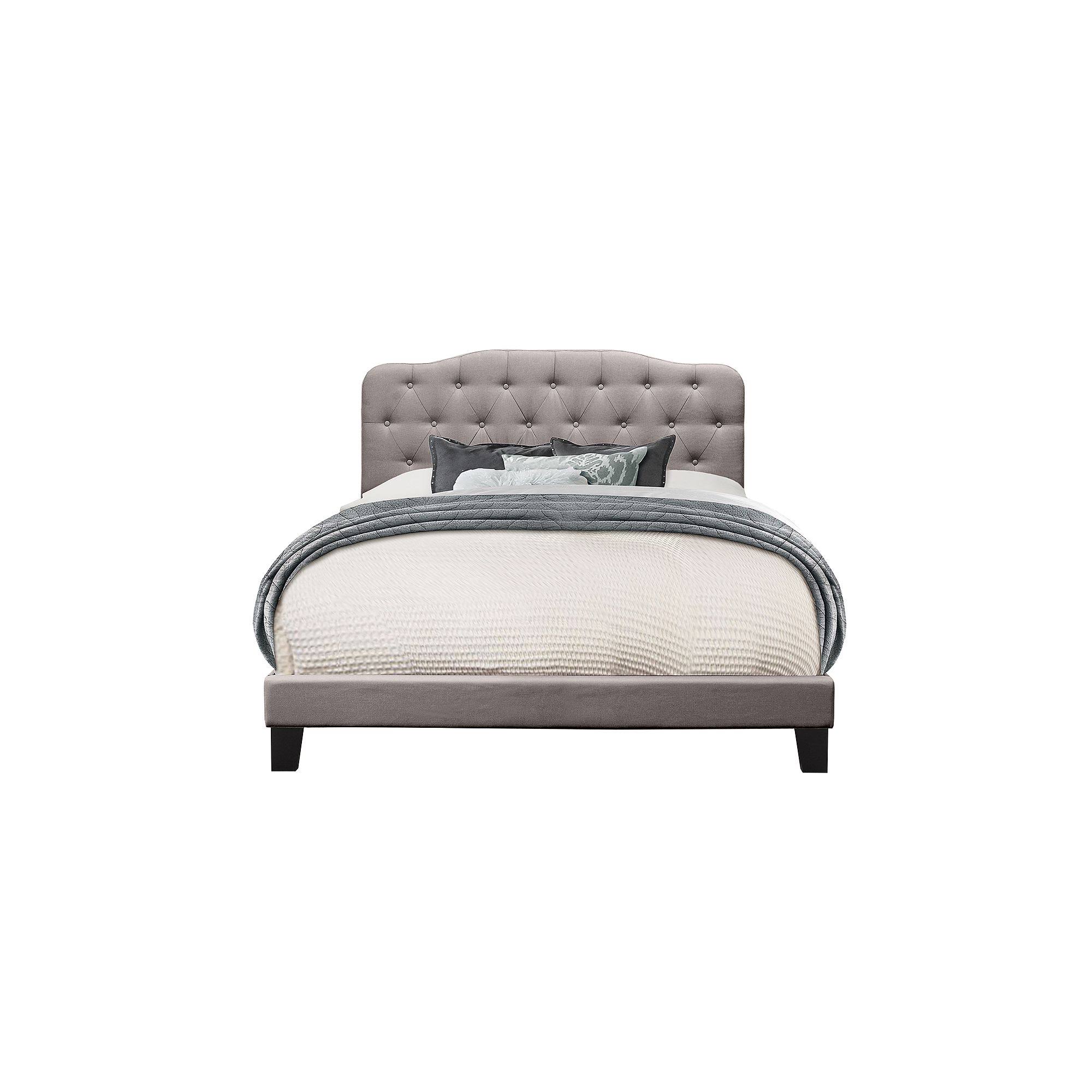 Hillsdale Furniture Nicole Bed in One - Queen - Stone Fabric