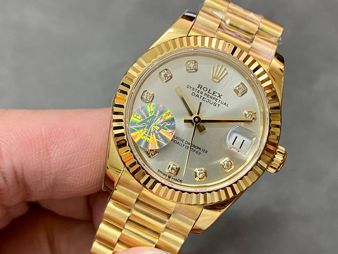 DATEJUST 31MM GOLD GREY DIAL