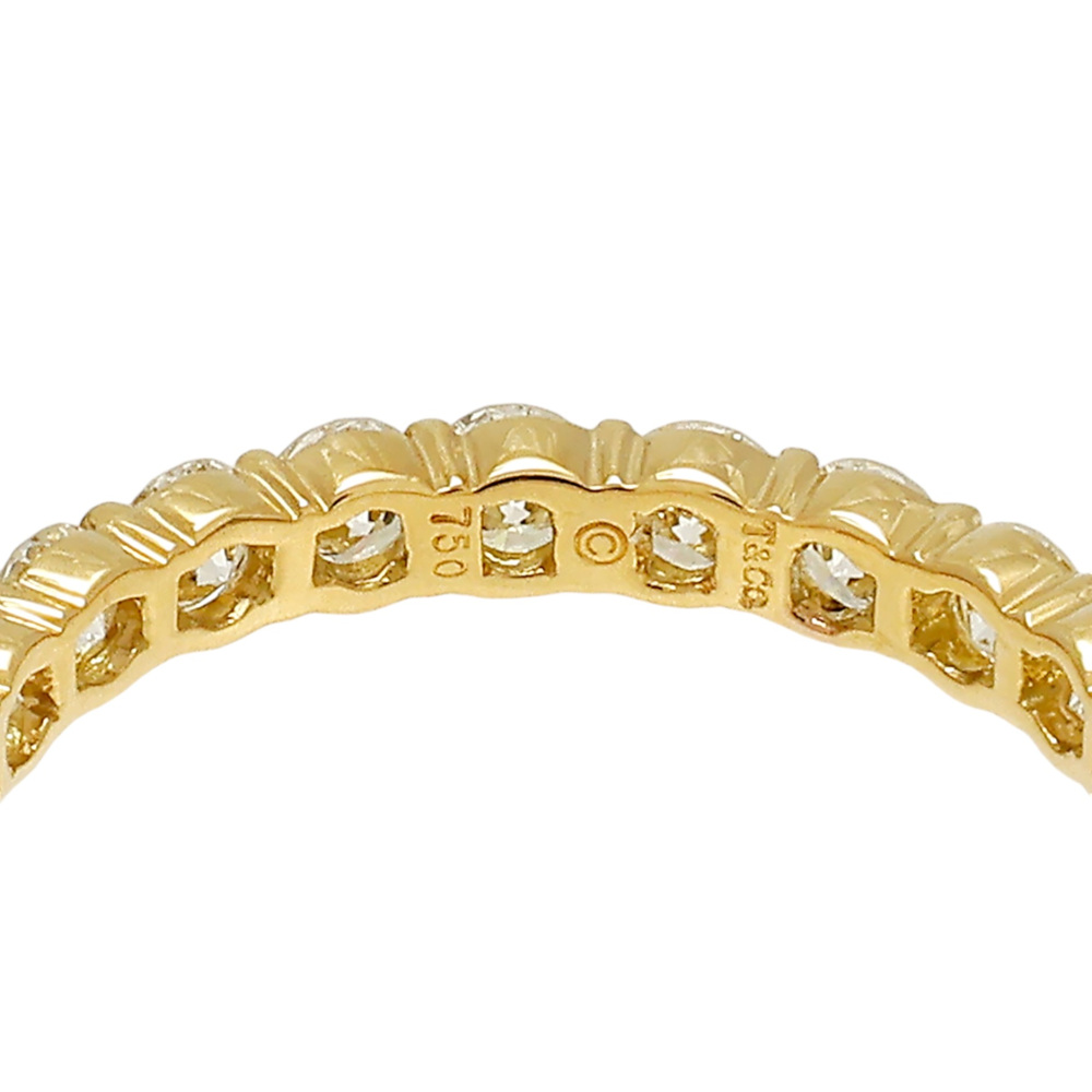 Tiffany & Co. Tiffany K18 Yellow Gold Ring Diamond