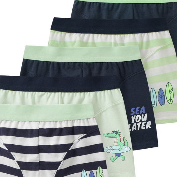 Famy 5 Jungen Boxer im Set