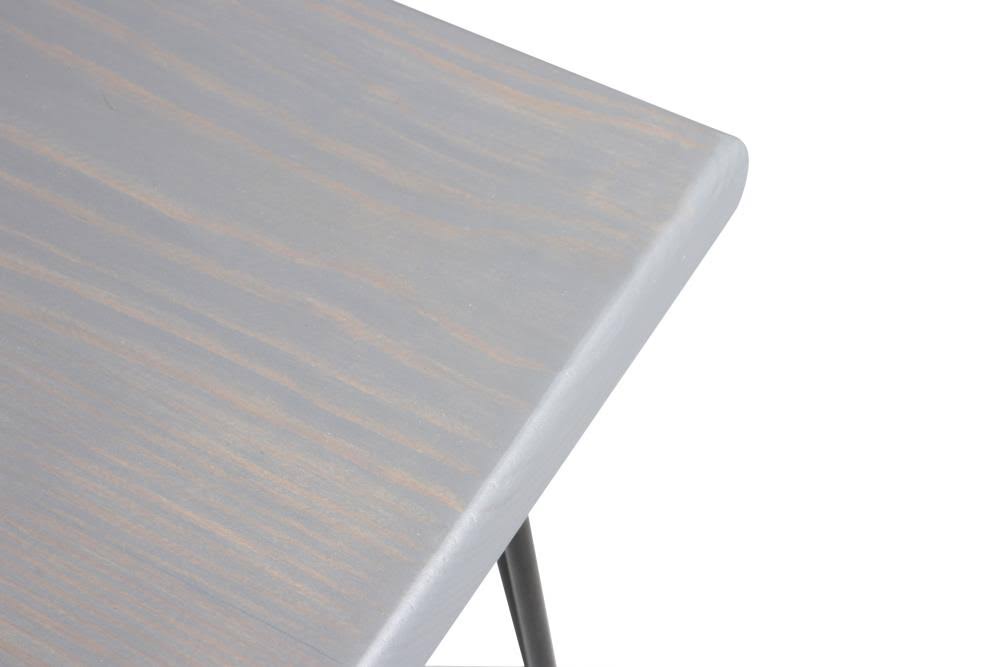 Carson Carrington Julo Wood Bench - Weathered Gray - 34 x 10.5 x 16