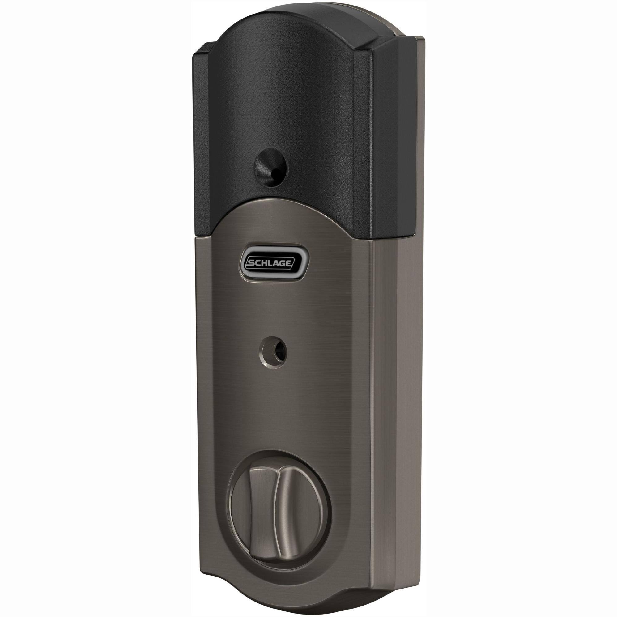 Schlage BE469NX-CAM Connect Camelot Touchscreen Electronic Deadbolt, Bronze