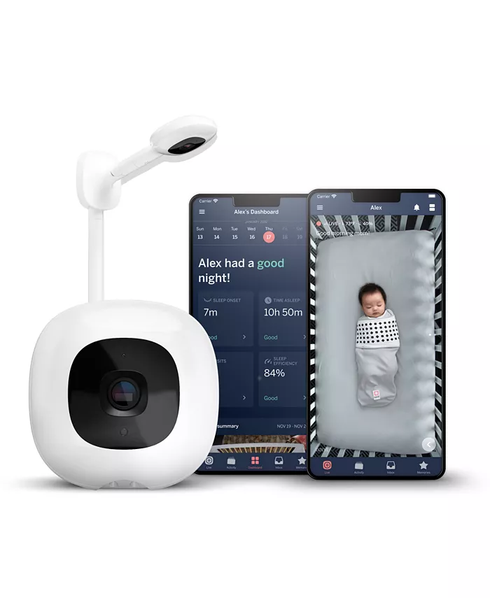 Nanit Pro Smart Baby Monitor and Wall Mount