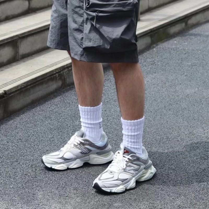 NB9060 fur jogging retro sports running shoes low top anti-slip wear-resistant casual shoes - cnluxepick