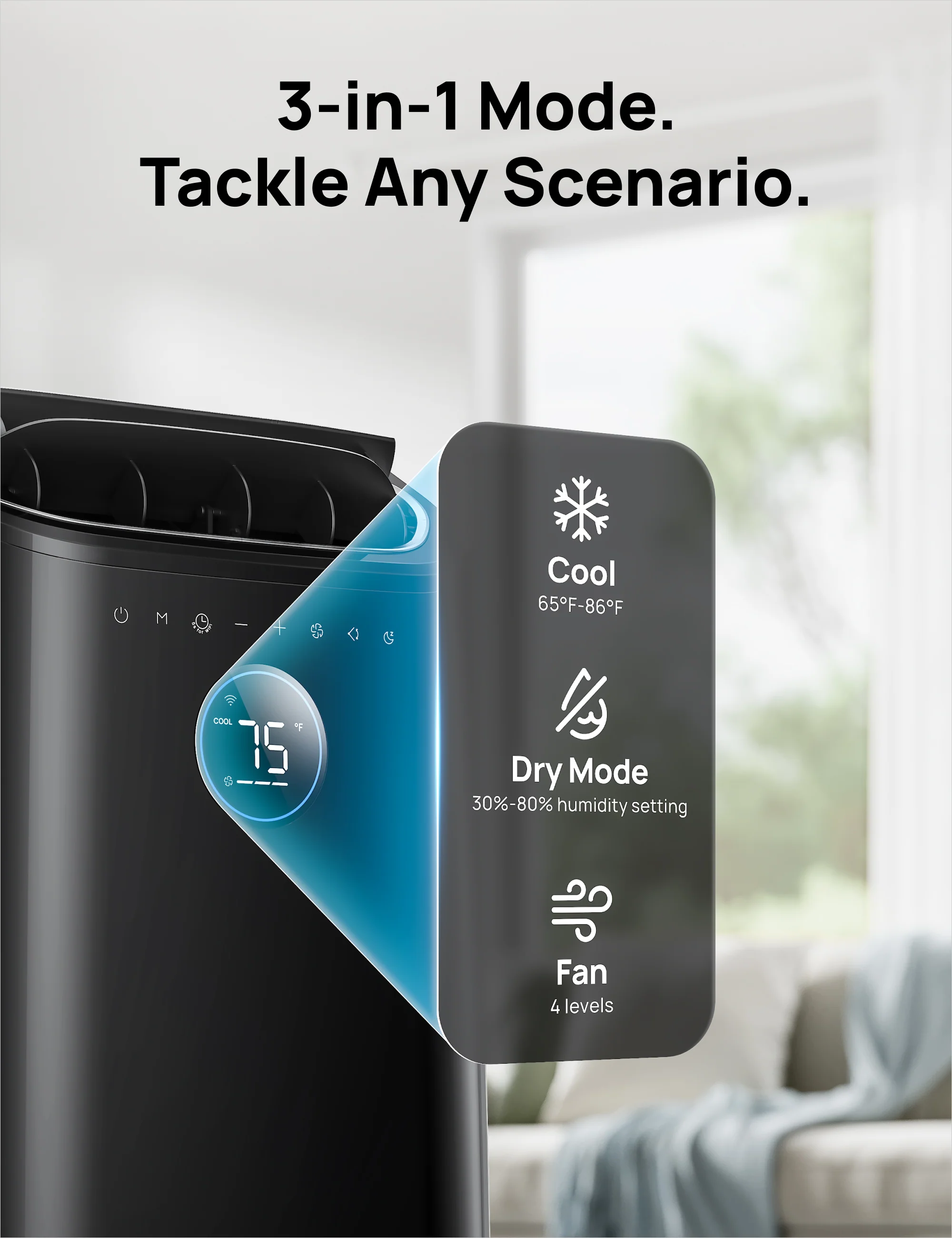 Smart Air Conditioner AC516S | 14000BTU