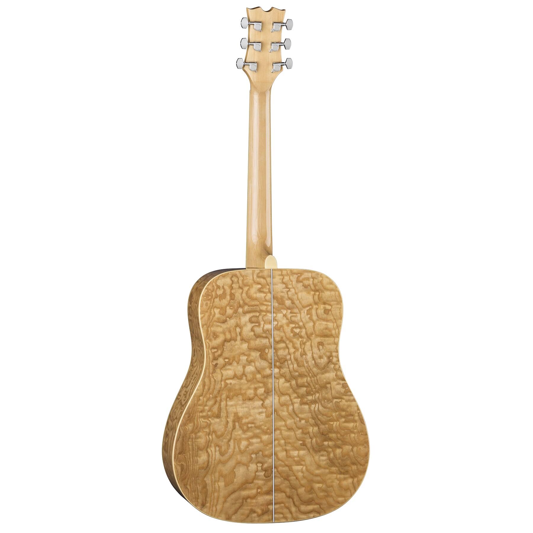 Dean AXS Dreadnought Quilt Ash Acoustic Guitar Gloss Natural