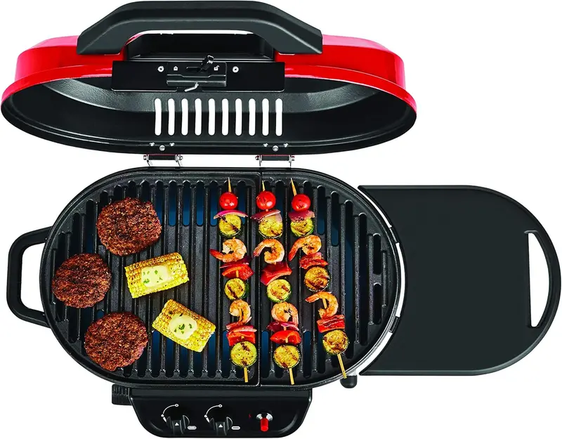 Portable Propane Grill with 3 Burners, Instant Ignition, and 20,000 BTU Output – 285 sq. in. Cooking Surface