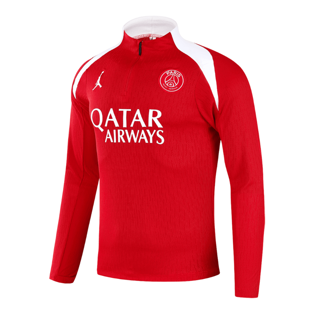 PSG 1/4 Zip Tracksuit 2025/26 Red
