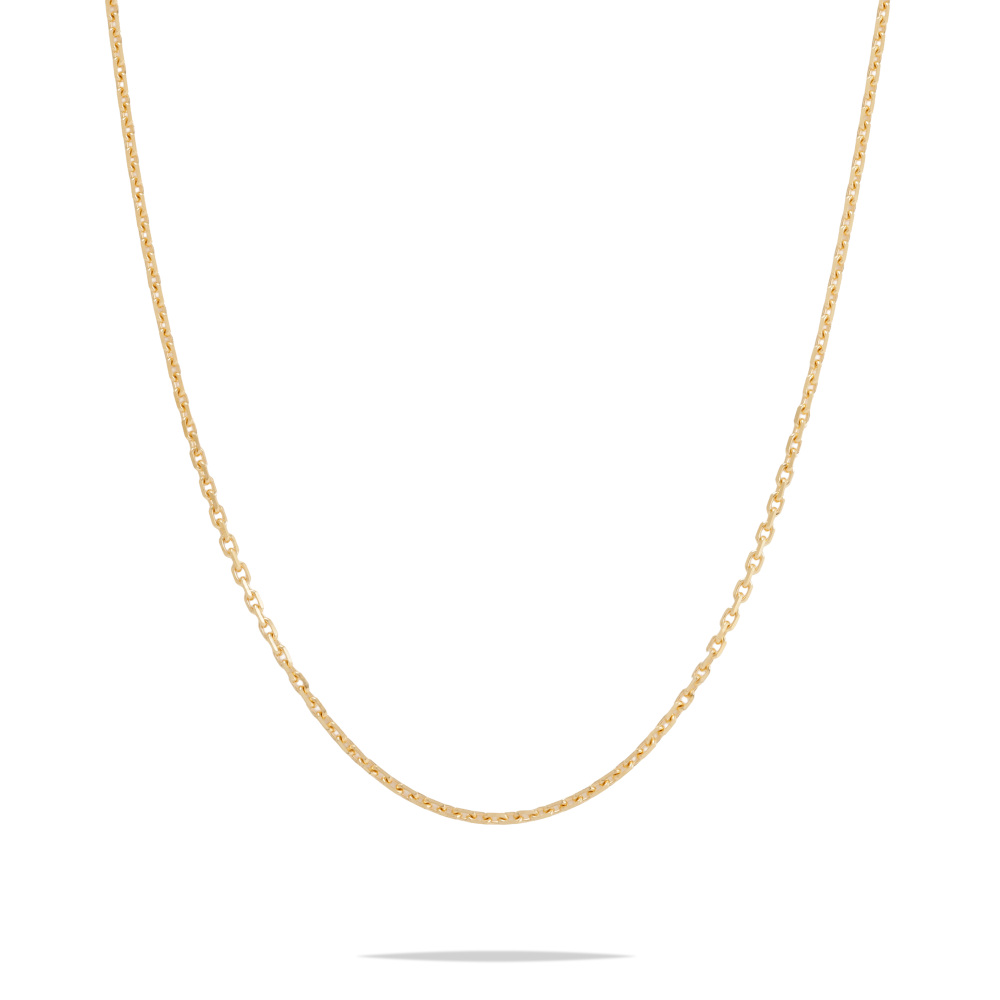 Van Cleef & Arpels K18 Yellow Gold Chain Necklace
