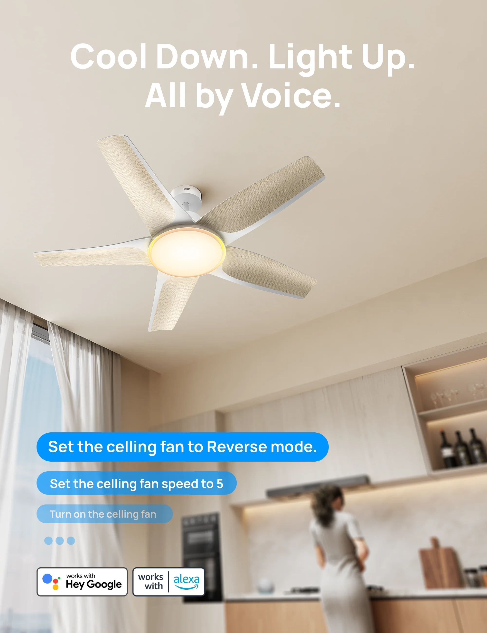 Smart Ceiling Fan CLF712S
