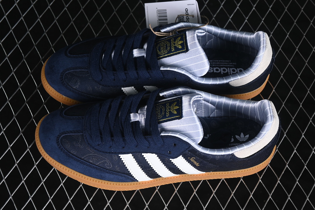 Adidas Samba Og Casual Sneakers Navy Blue/White KZ7551