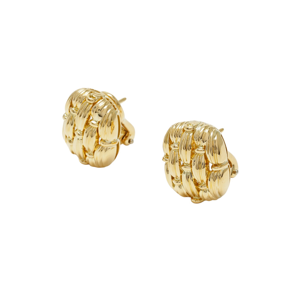 Tiffany & Co. Tiffany K18YG Yellow Gold Earrings
