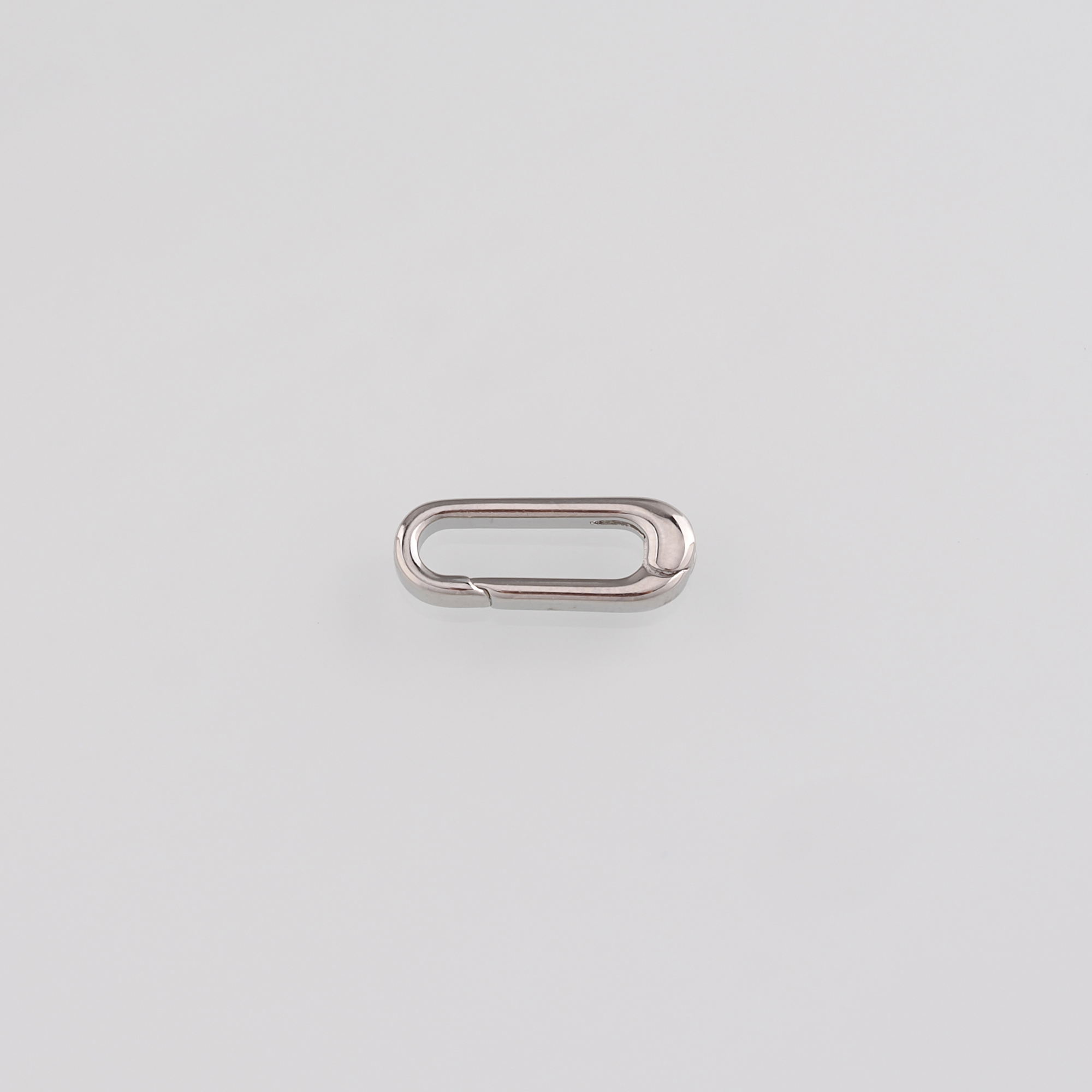 18K Gold Filled Oval Carabiner Clasp,Snap Buckle Bracelet Necklace for DIY Jewelry Finding Necklace Bracelet