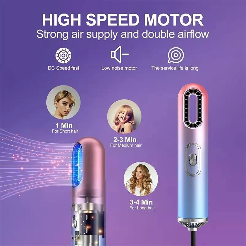 3 IN 1 Leafless Plasma Professional Hair Dryer